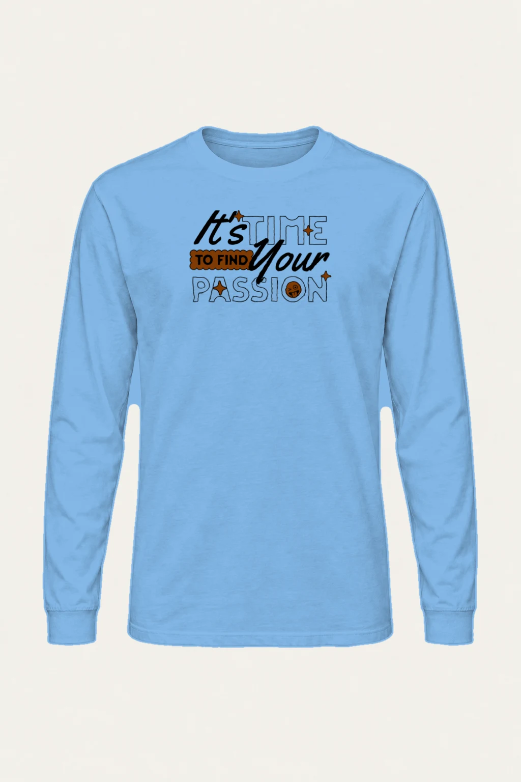 "Find Your Passion" Unisex Longsleeve T-shirt | Gildan 2400