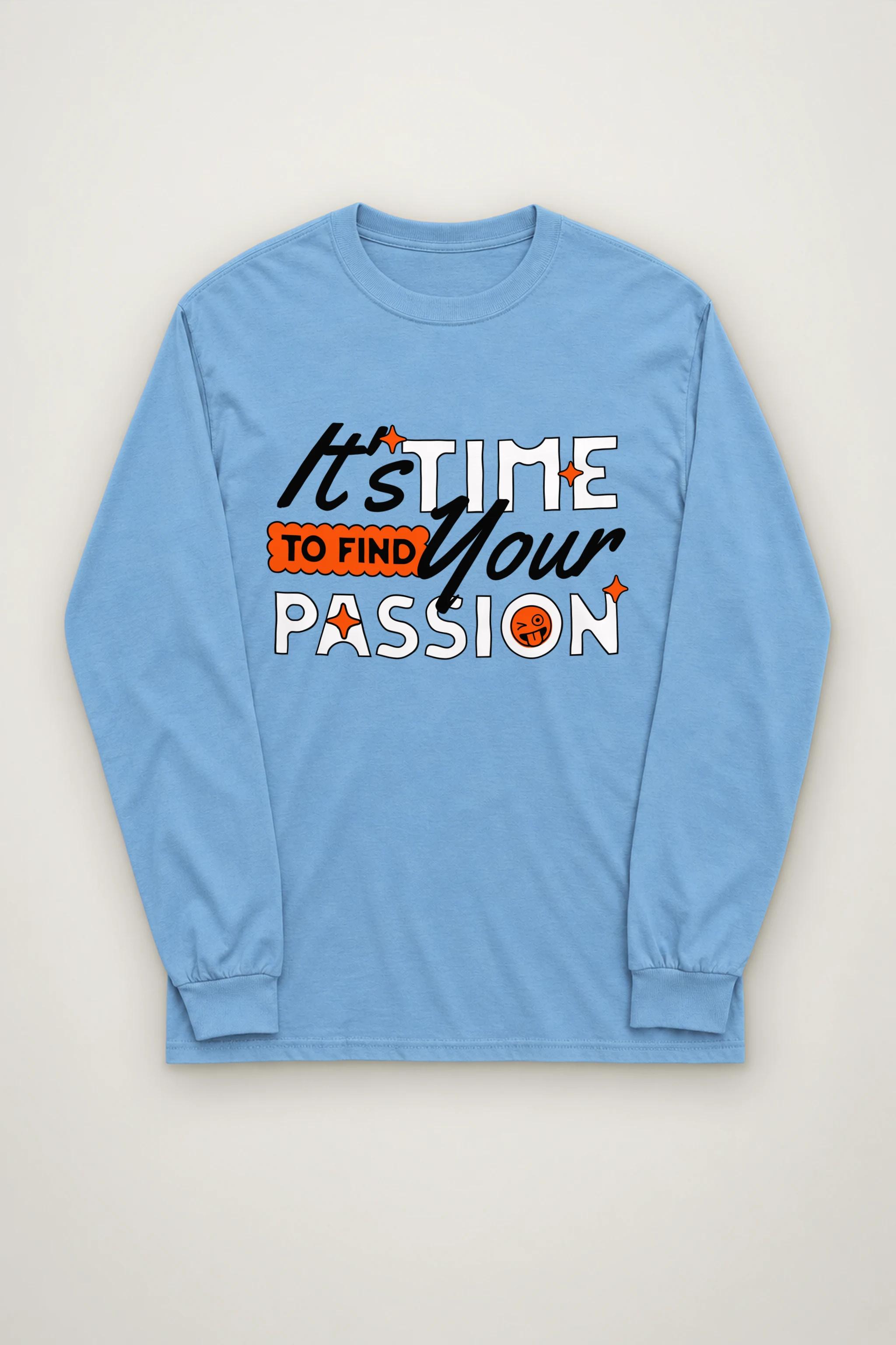 "Find Your Passion" Unisex Longsleeve T-shirt
