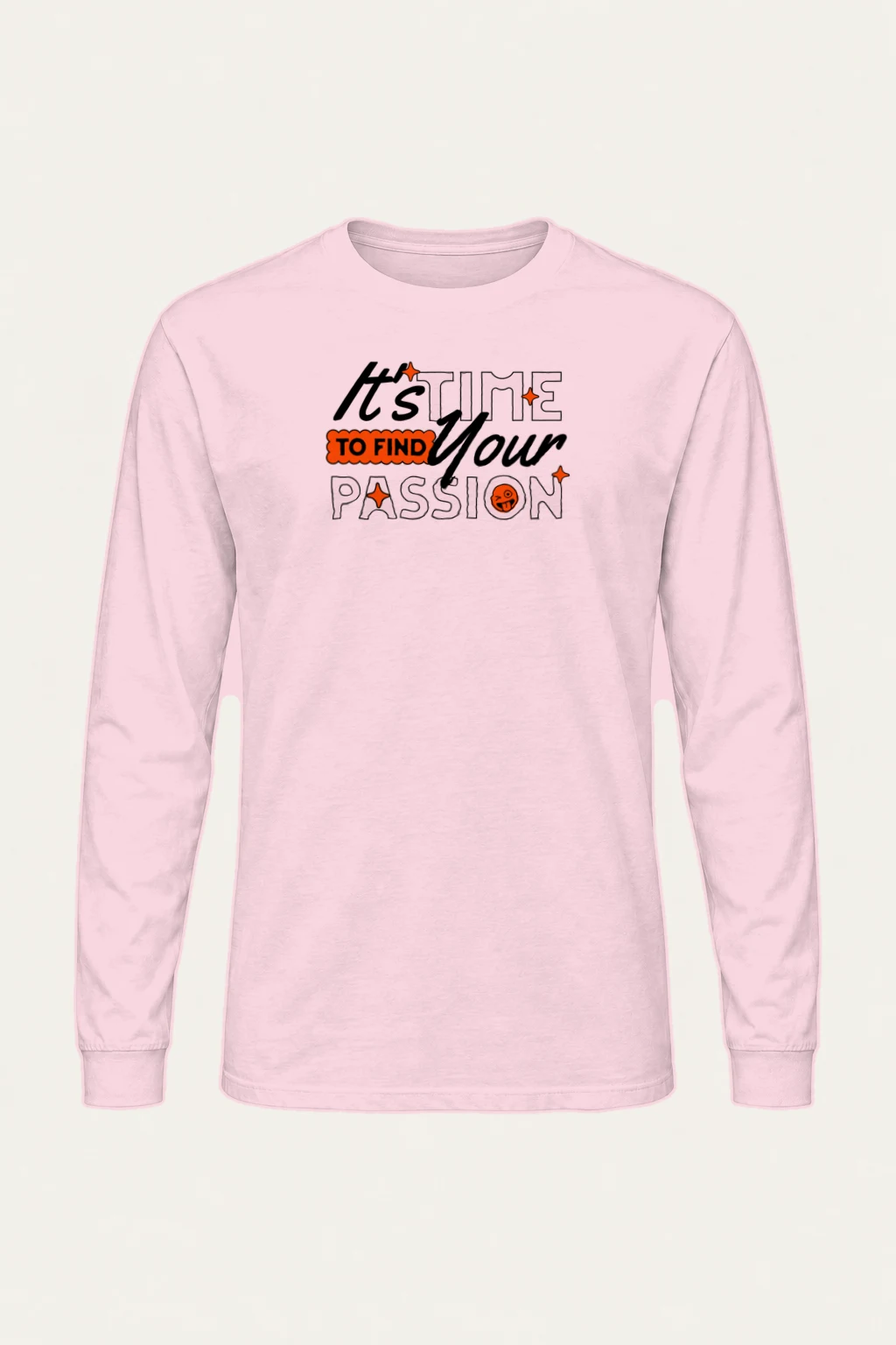 "Find Your Passion" Unisex Longsleeve T-shirt | Gildan 2400