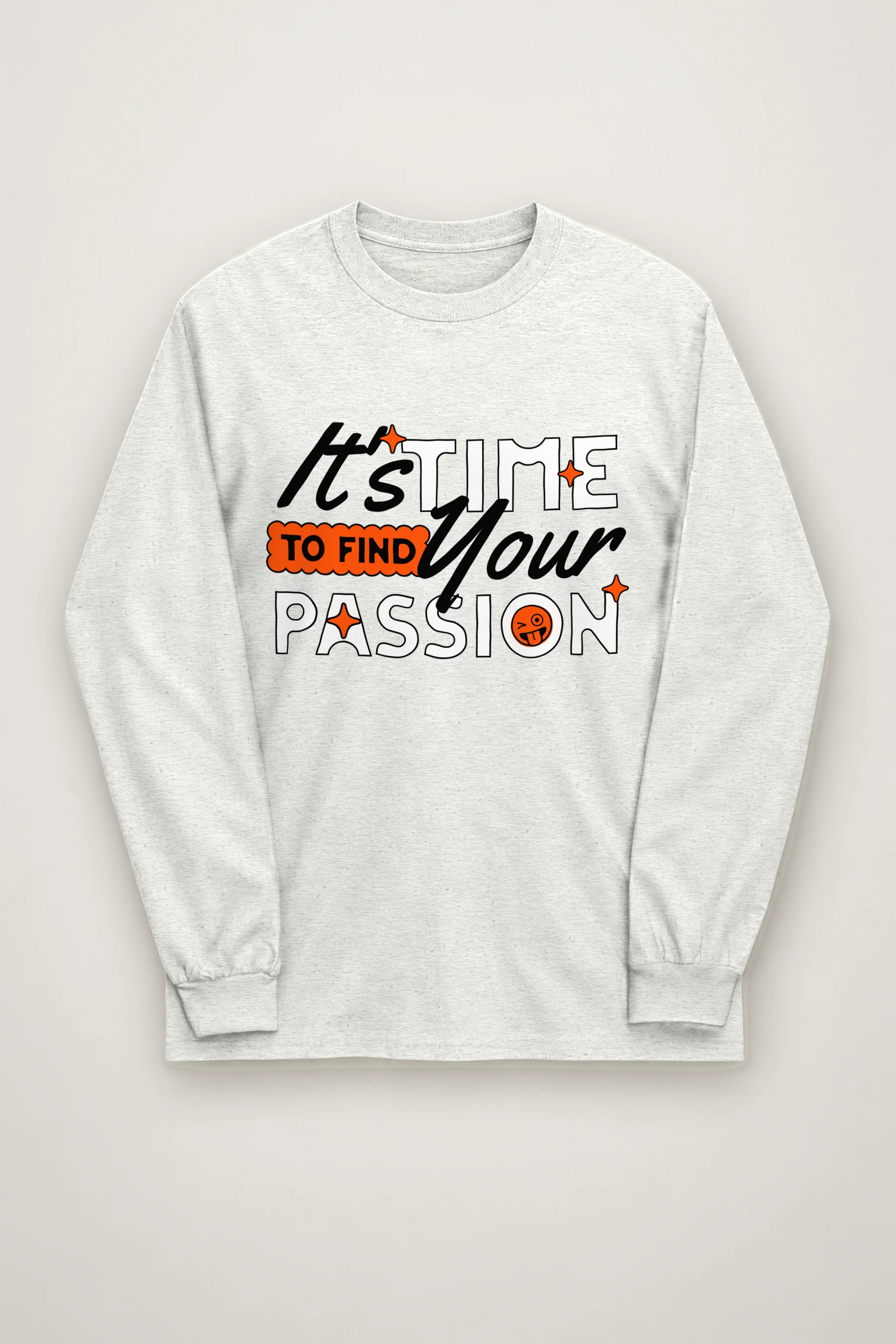 "Find Your Passion" Unisex Longsleeve T-shirt