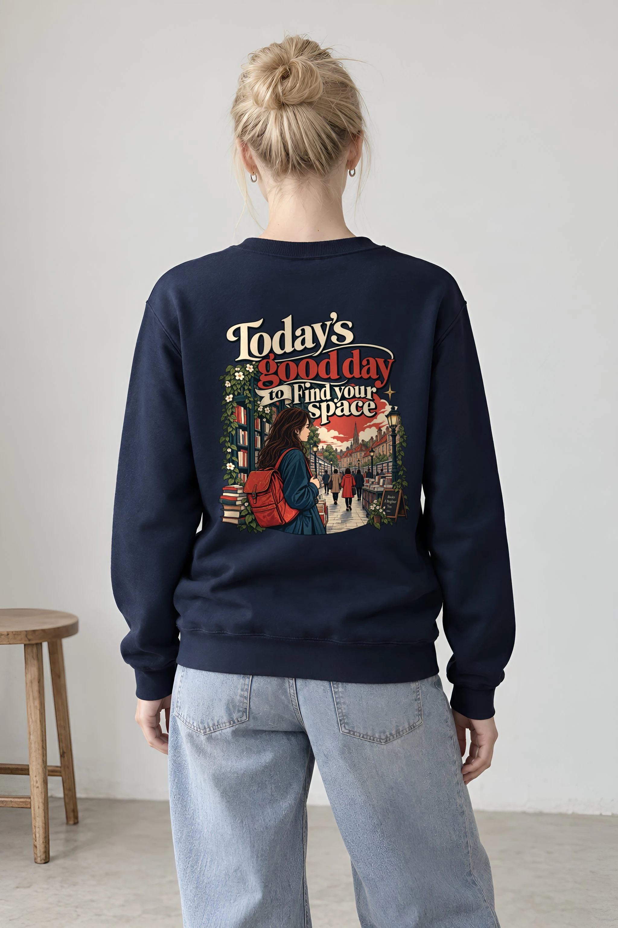 "Find Your Space" 1 Crewneck Sweatshirt