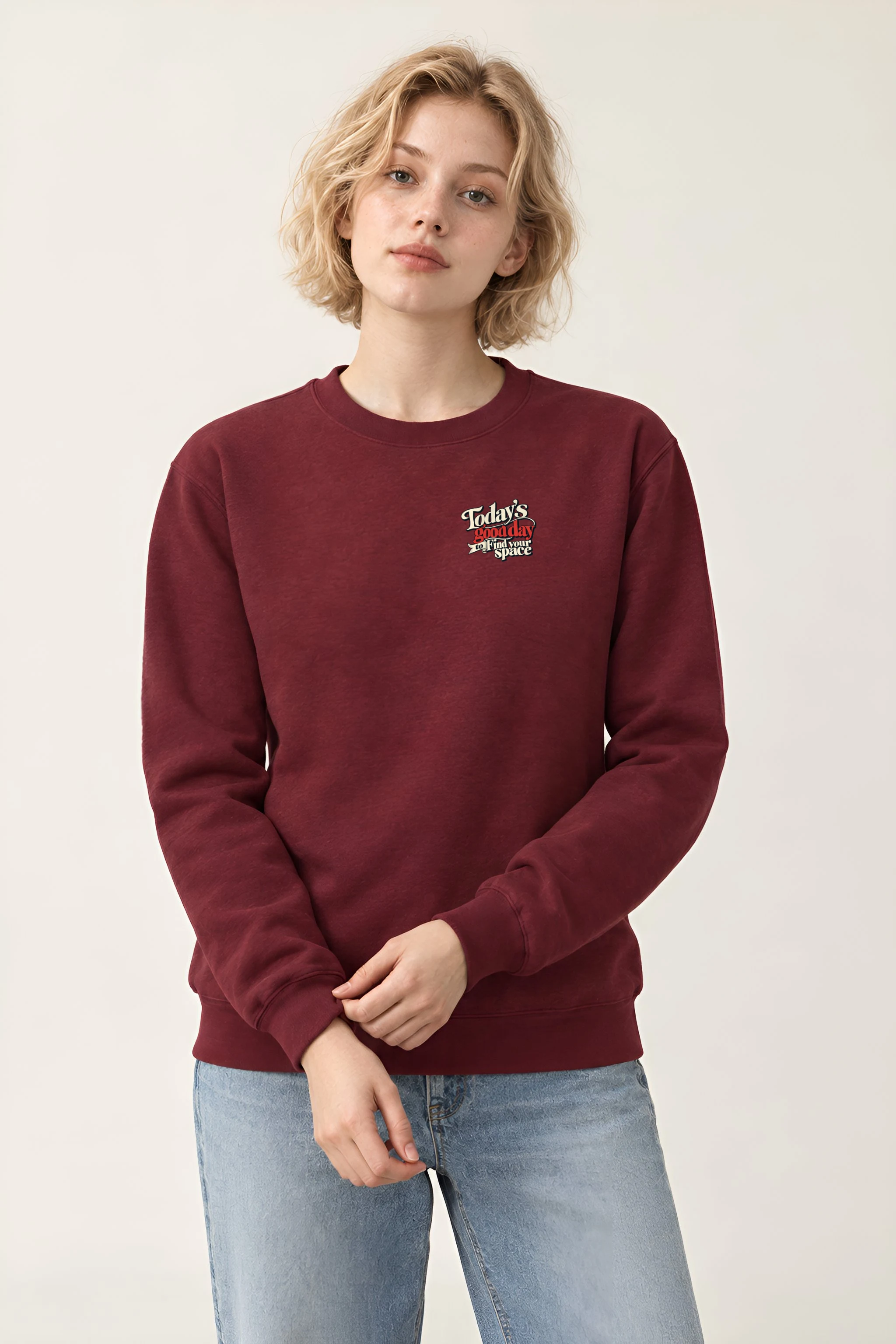 "Find Your Space" 1 Crewneck Sweatshirt