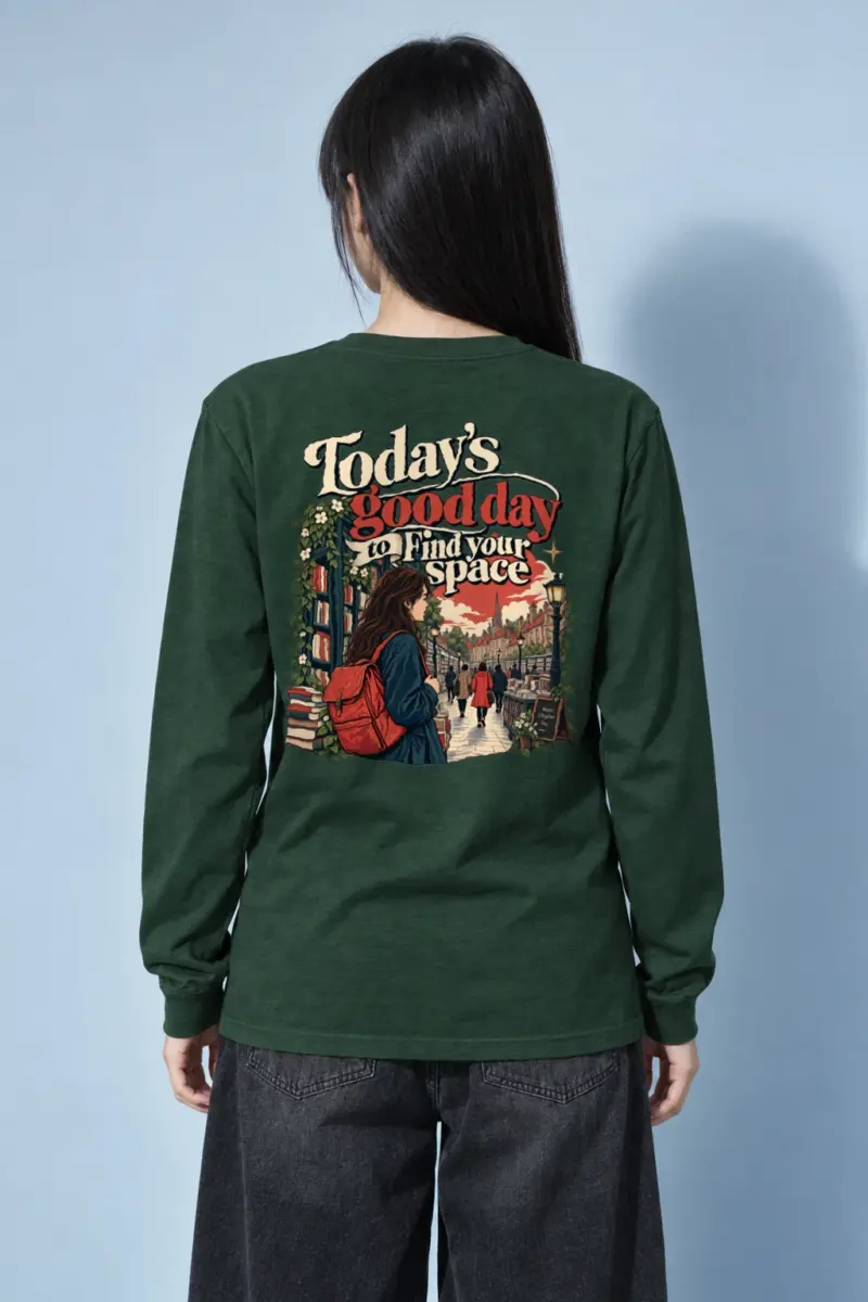 "Find Your Space" Unisex Longsleeve T-shirt | Gildan 2400