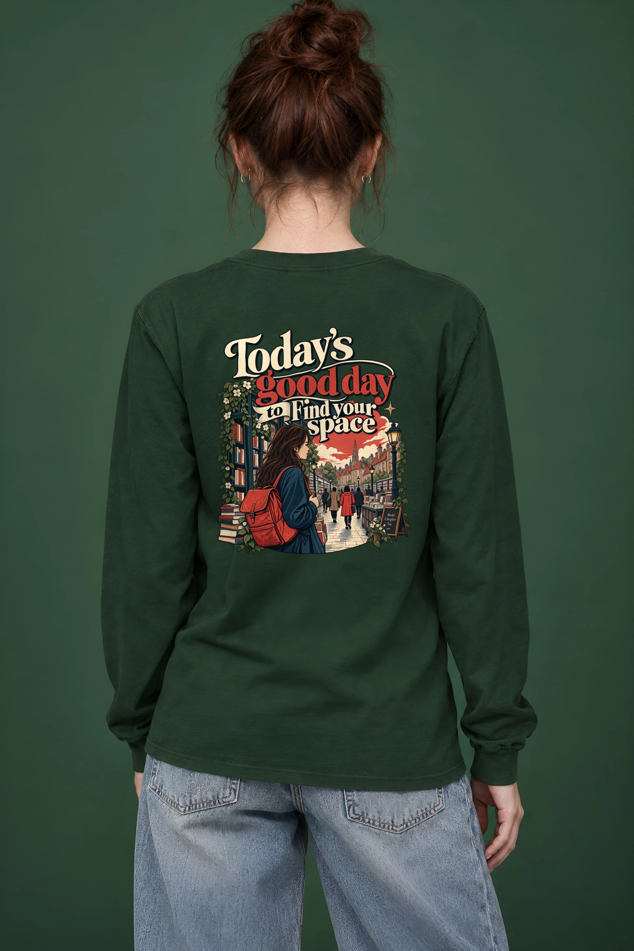 "Find Your Space" Unisex Longsleeve T-shirt