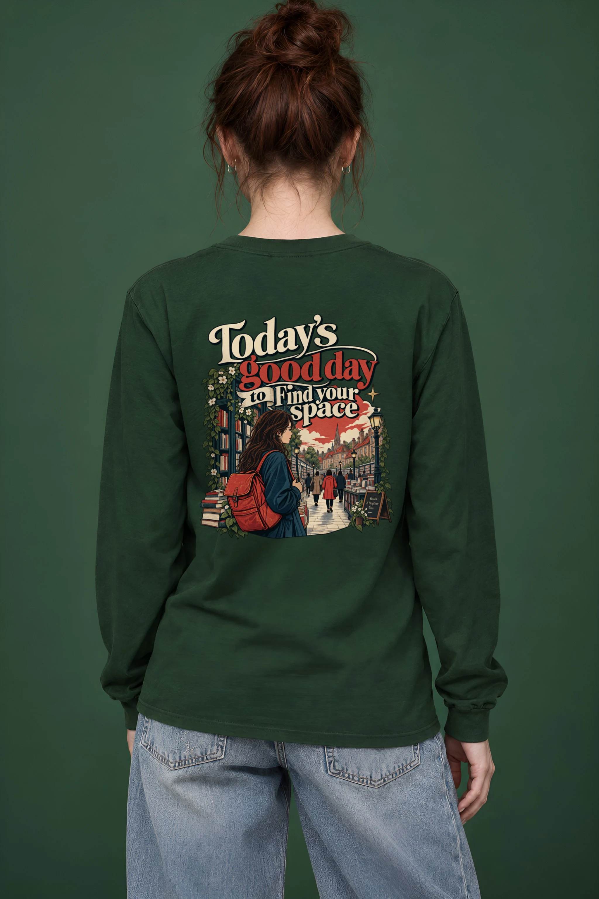 "Find Your Space" Unisex Longsleeve T-shirt