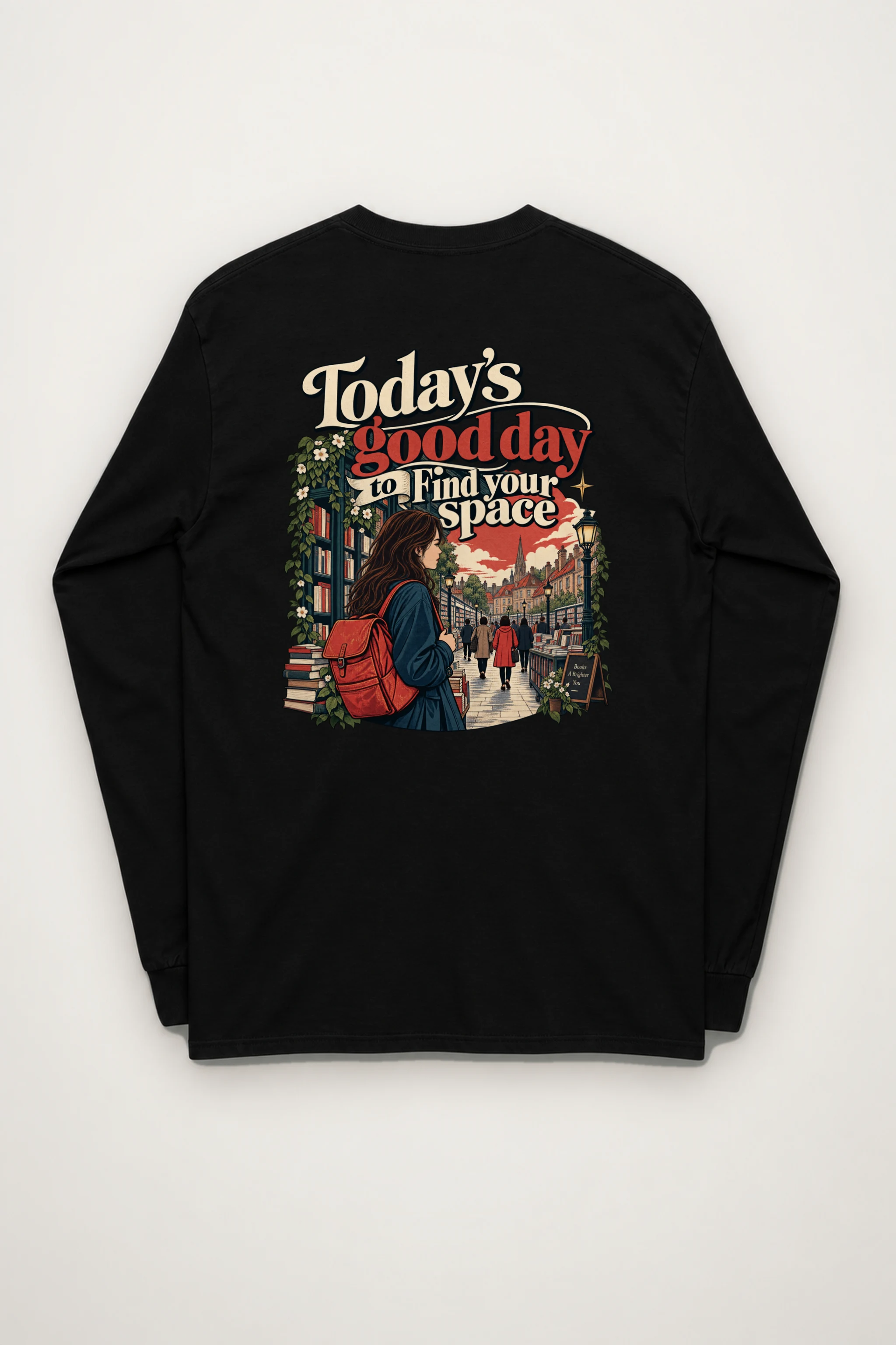 "Find Your Space" Unisex Longsleeve T-shirt