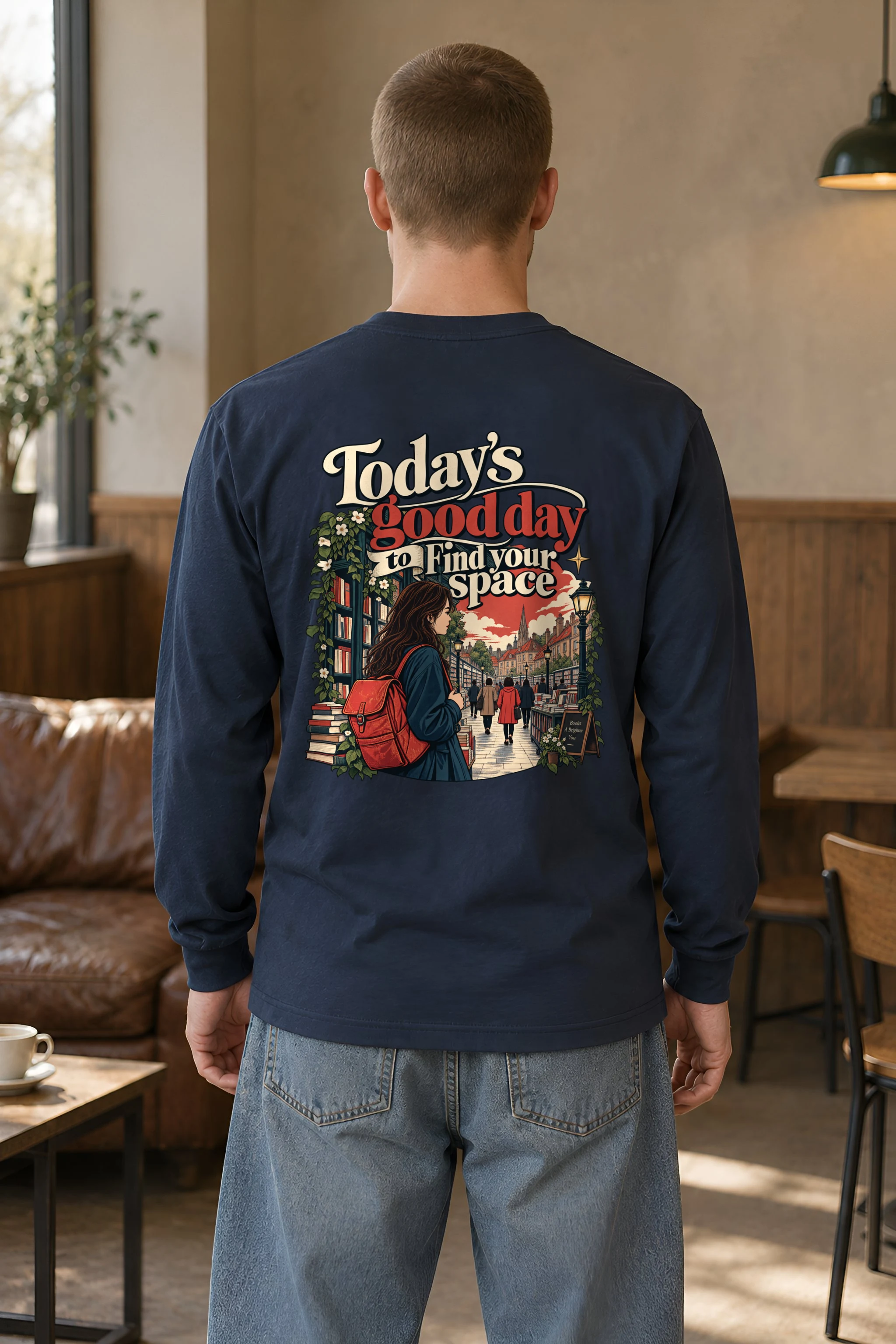 "Find Your Space" Unisex Longsleeve T-shirt