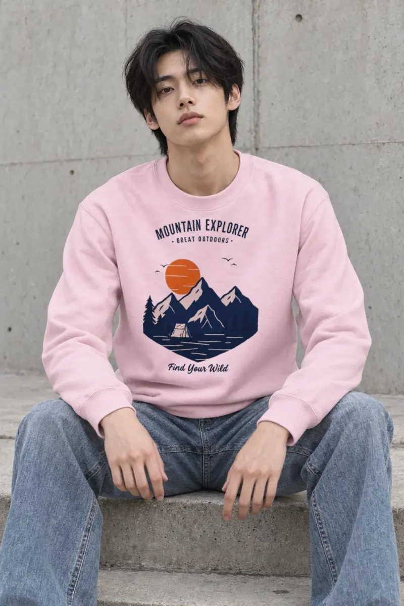 "Find Your Wild" Heavy Blend Unisex Crewneck Sweatshirt