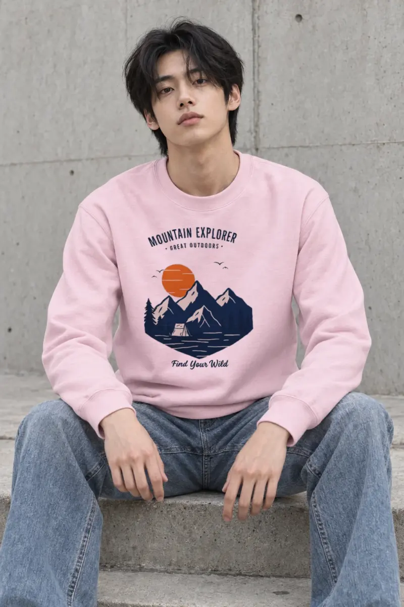 "Find Your Wild" Heavy Blend Unisex Crewneck Sweatshirt