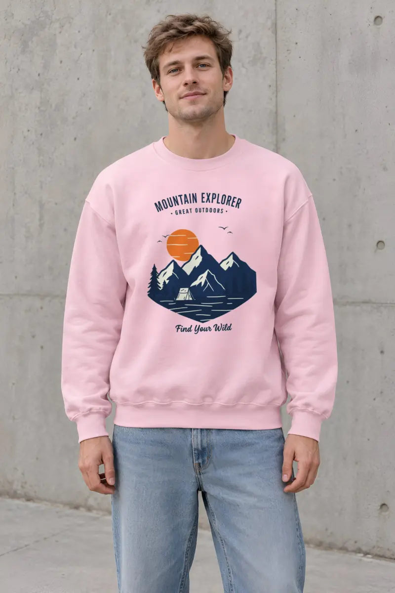 "Find Your Wild" Heavy Blend Unisex Crewneck Sweatshirt