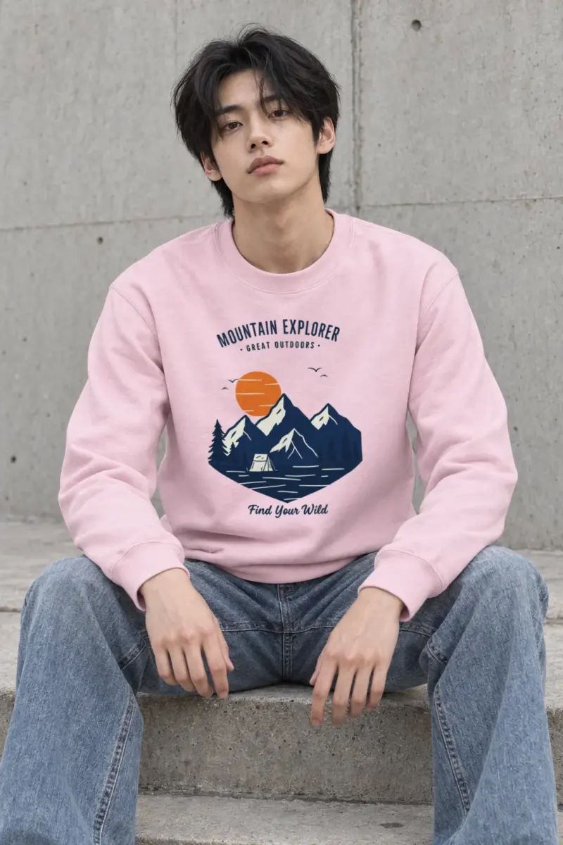 "Find Your Wild" Heavy Blend Unisex Crewneck Sweatshirt