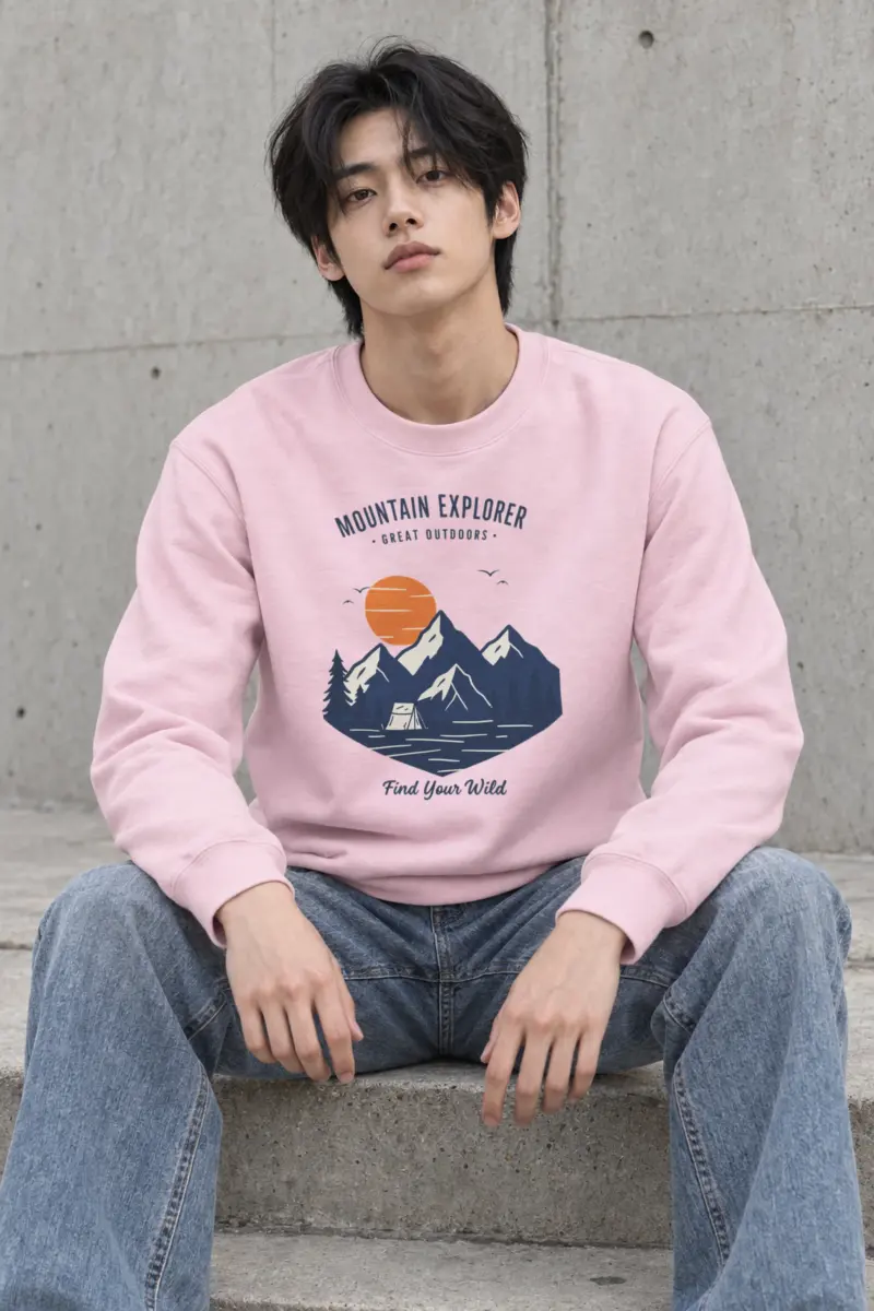 "Find Your Wild" Heavy Blend Unisex Crewneck Sweatshirt