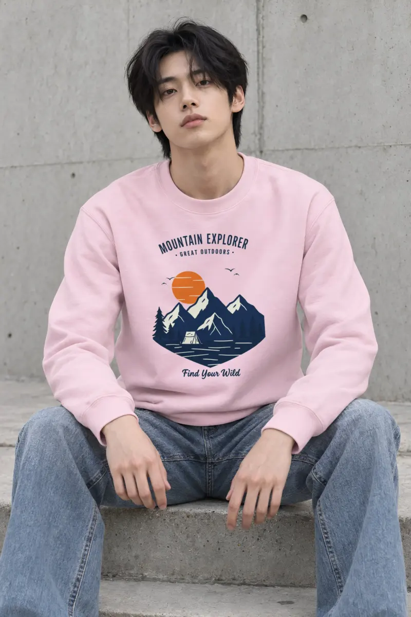 "Find Your Wild" Heavy Blend Unisex Crewneck Sweatshirt