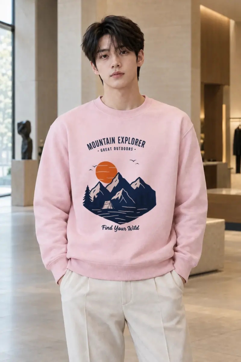 "Find Your Wild" Heavy Blend Unisex Crewneck Sweatshirt | Gildan 18000