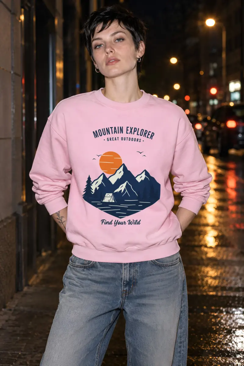 "Find Your Wild" Heavy Blend Unisex Crewneck Sweatshirt