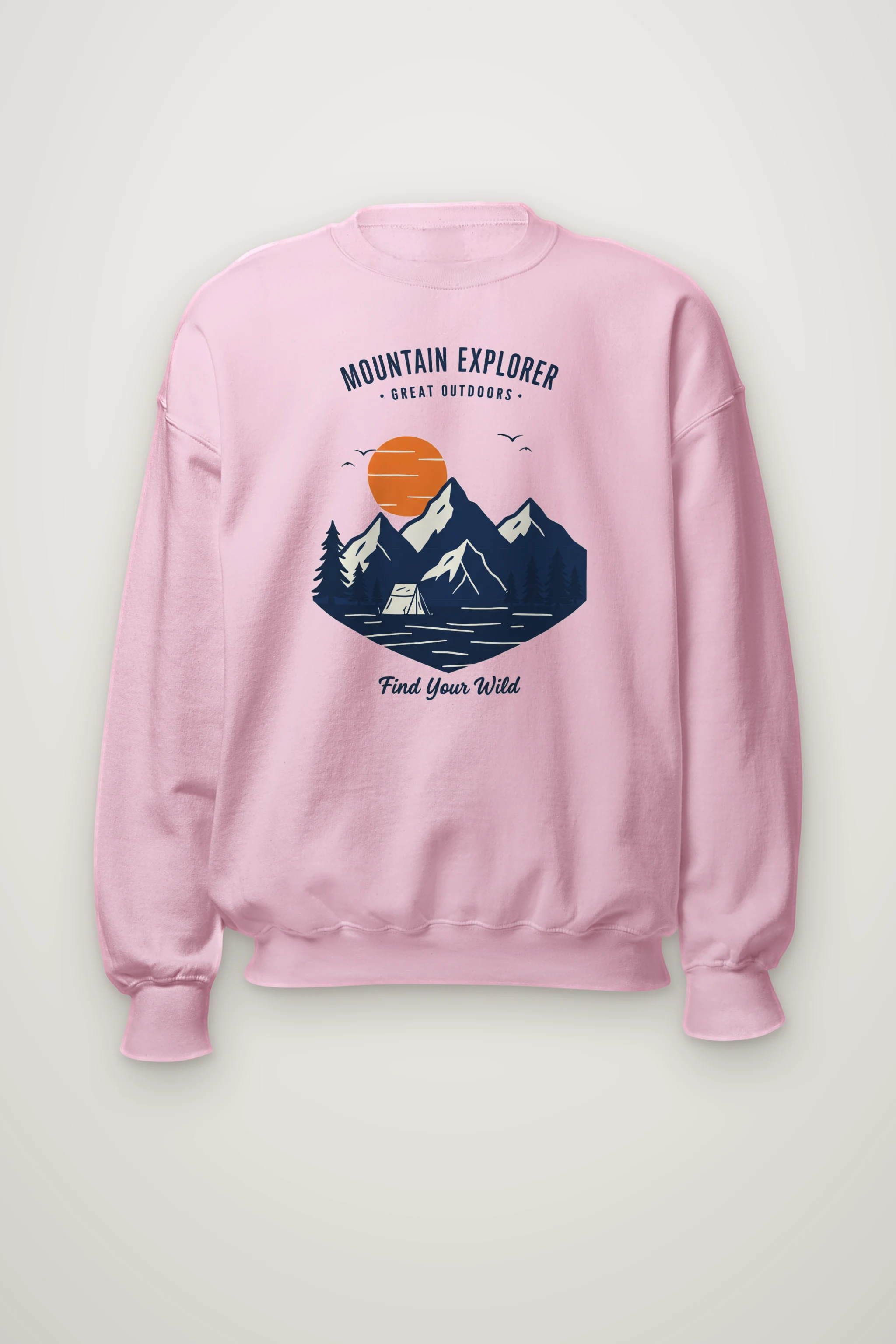 "Find Your Wild" Heavy Blend Unisex Crewneck Sweatshirt