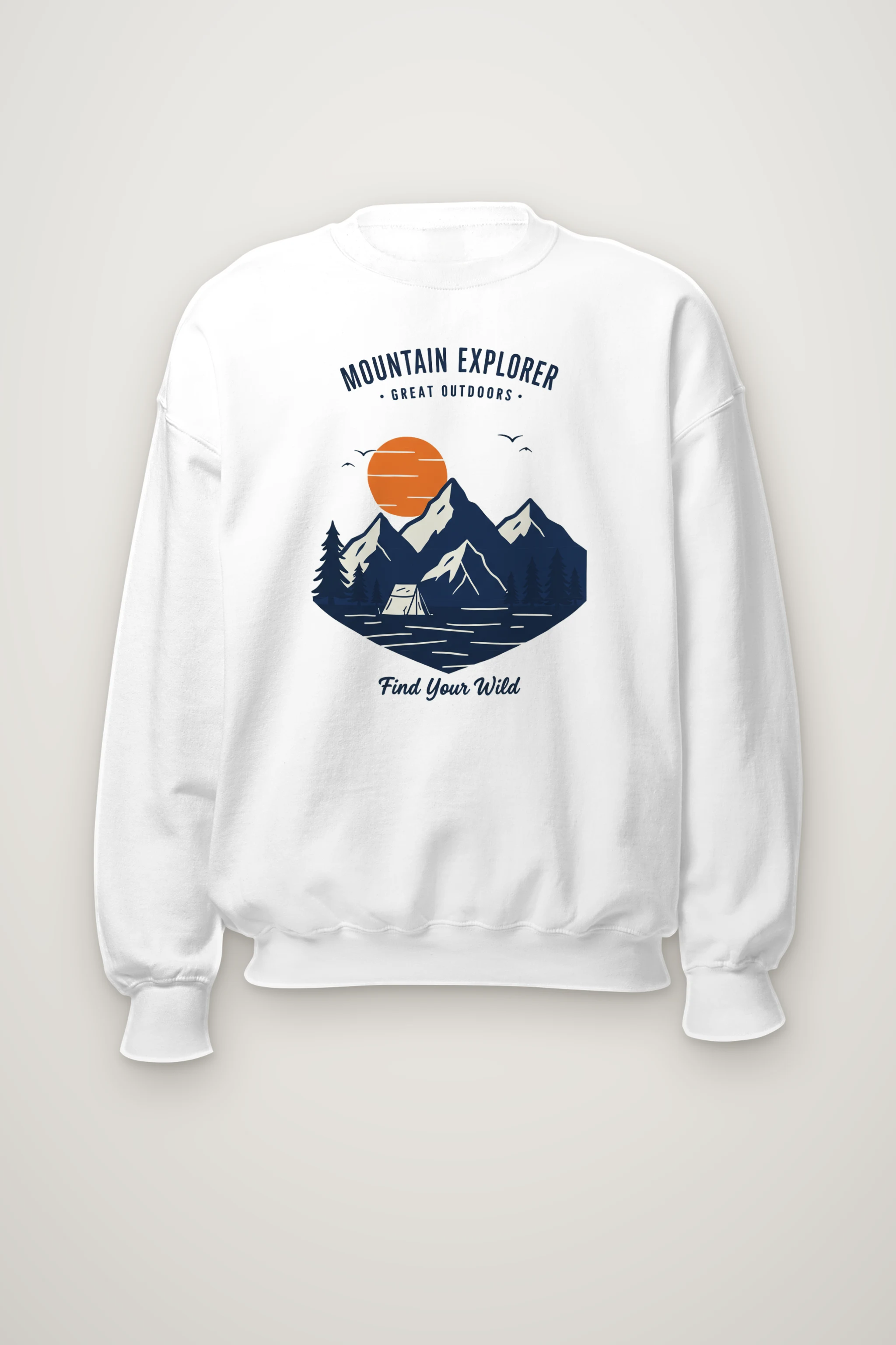"Find Your Wild" Heavy Blend Unisex Crewneck Sweatshirt