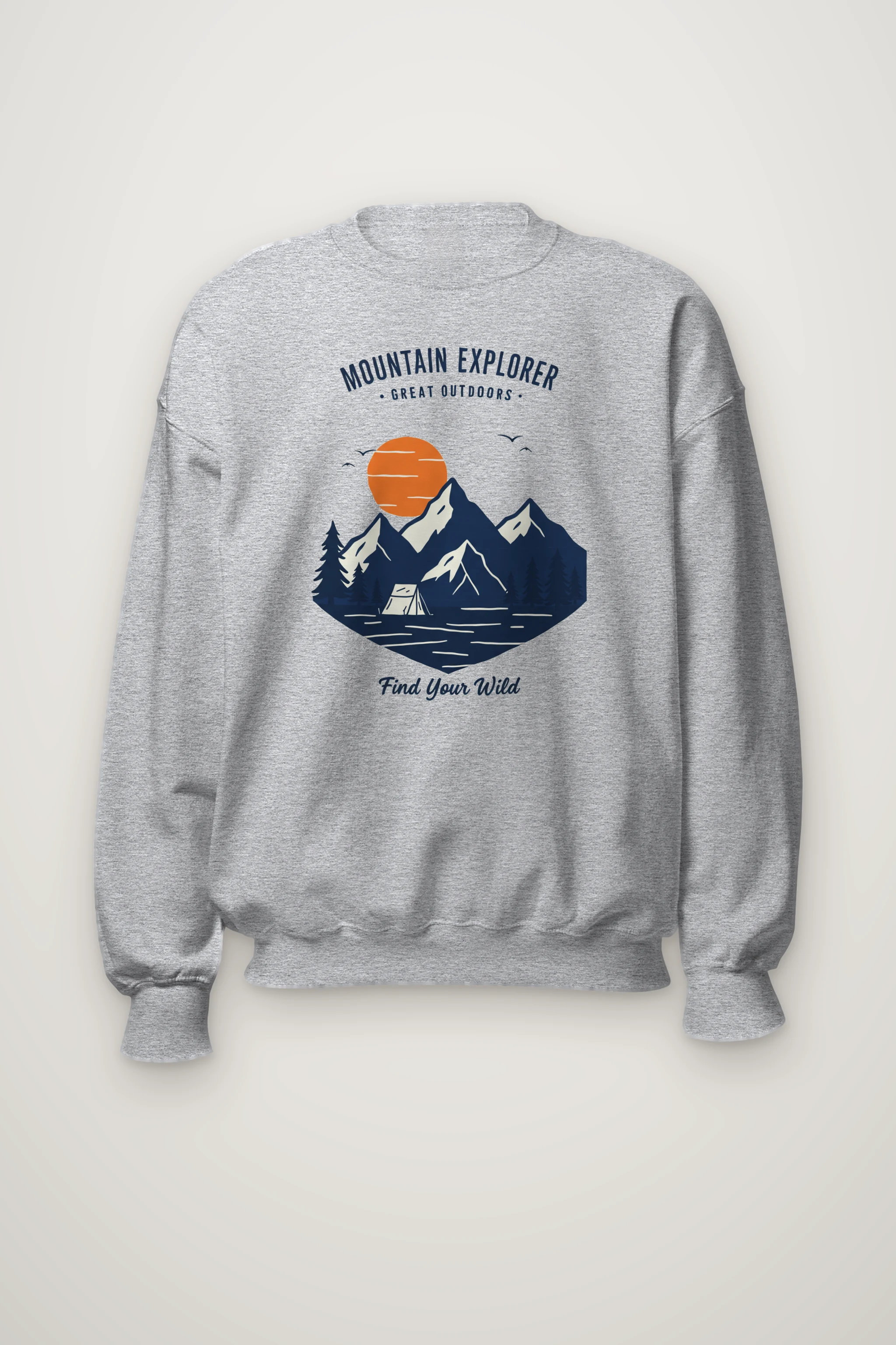 "Find Your Wild" Heavy Blend Unisex Crewneck Sweatshirt