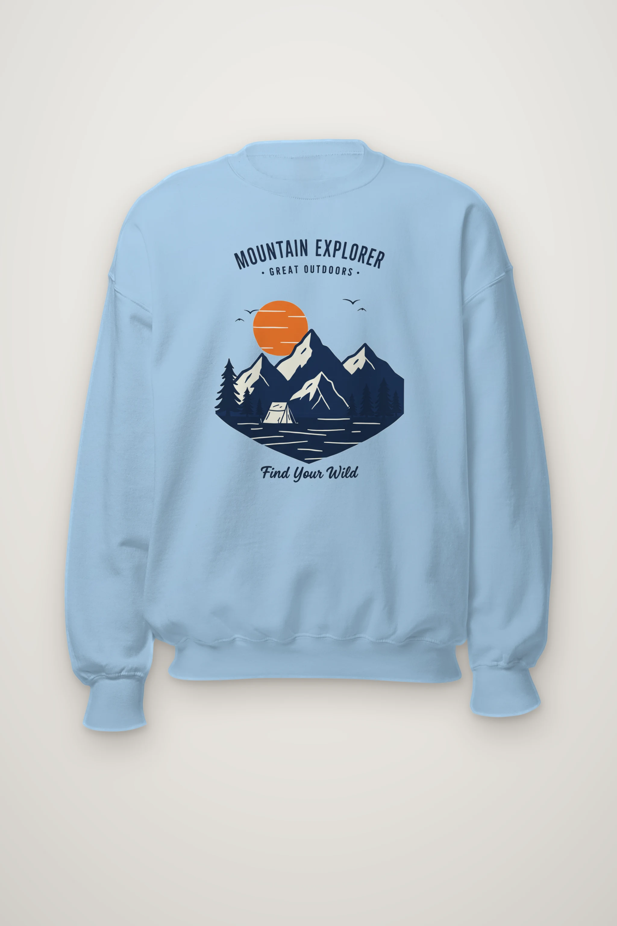 "Find Your Wild" Heavy Blend Unisex Crewneck Sweatshirt
