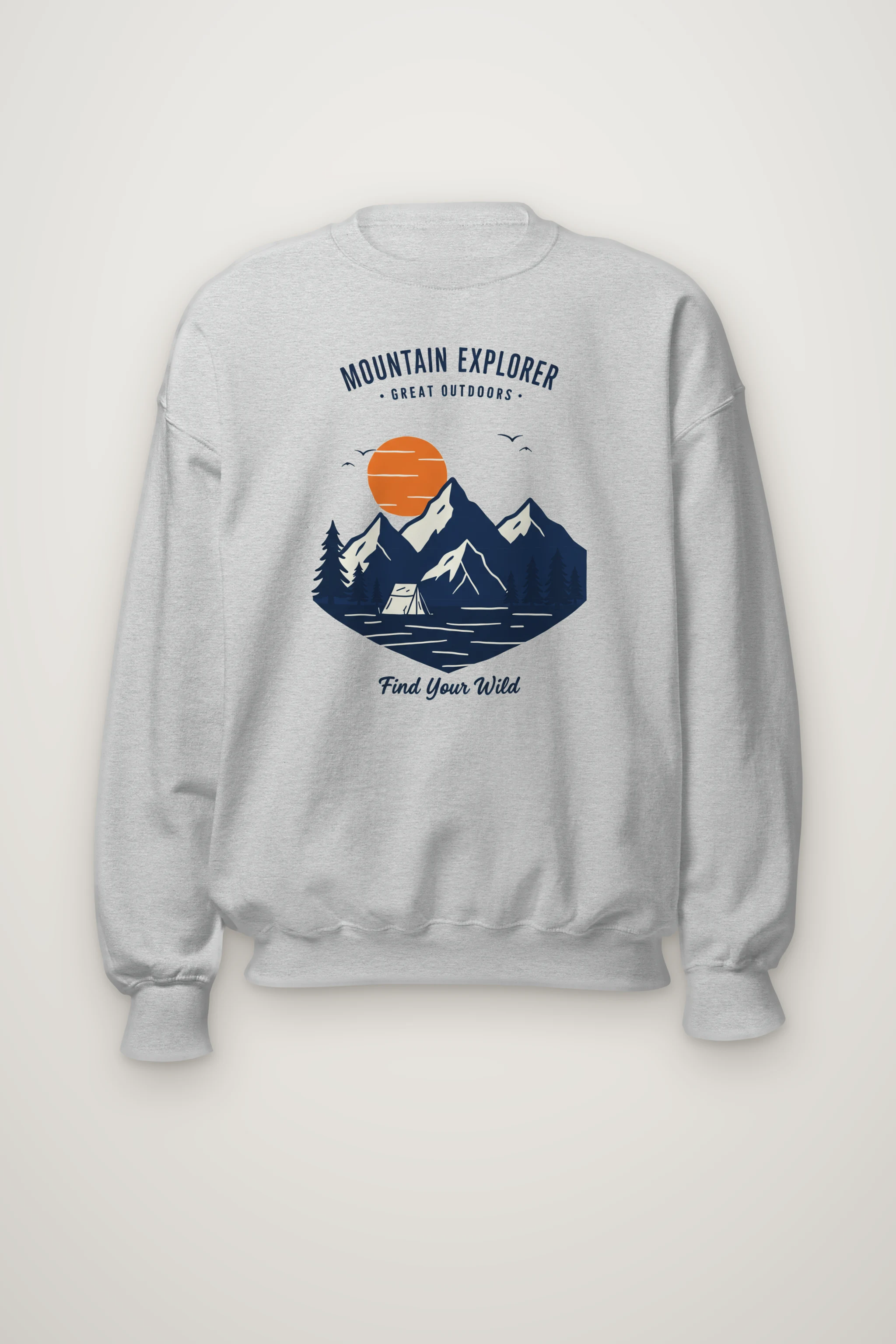 "Find Your Wild" Heavy Blend Unisex Crewneck Sweatshirt