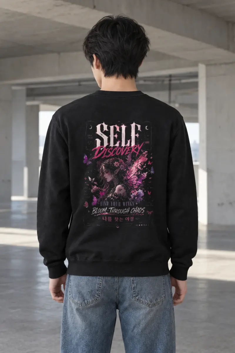 "Find Your Wings" Heavy Blend Unisex Crewneck Sweatshirt
