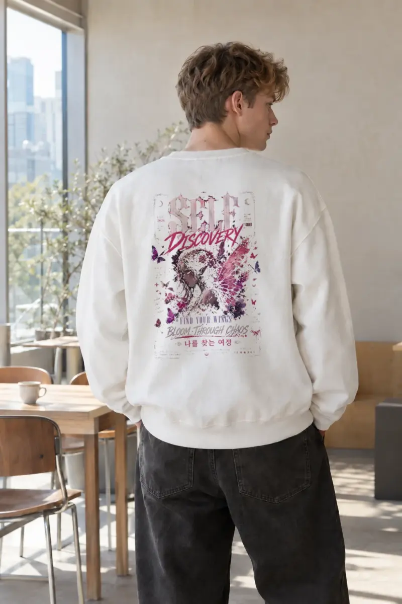 “Find Your Wings” Heavy Blend Unisex Crewneck Sweatshirt | Gildan 18000