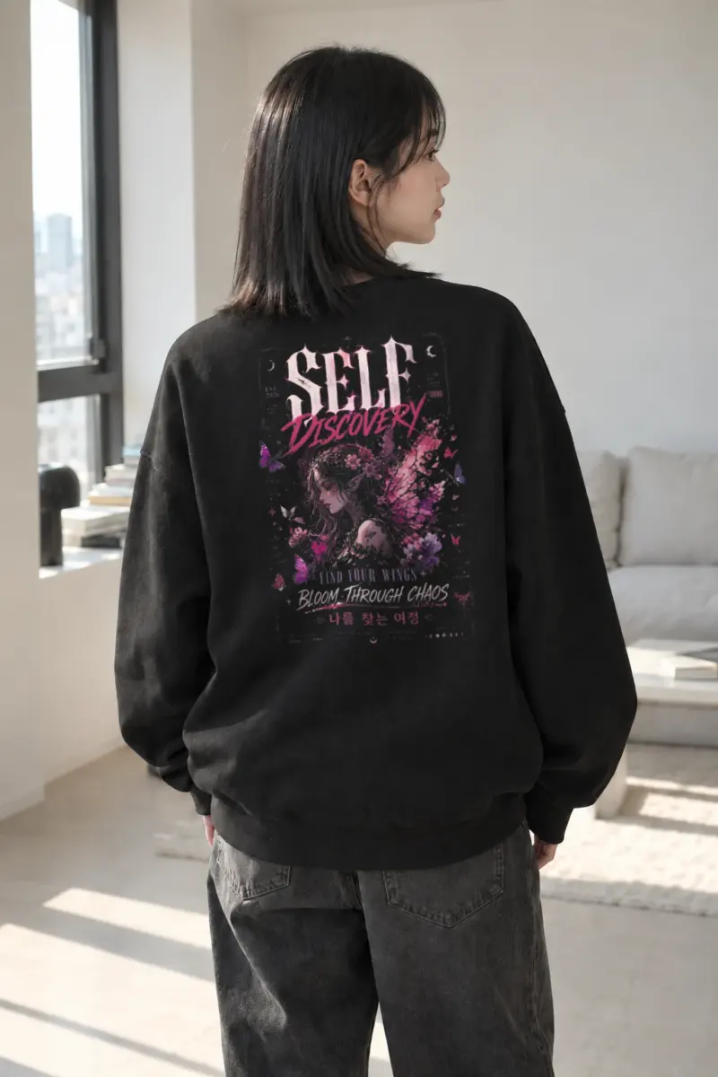 "Find Your Wings" Heavy Blend Unisex Crewneck Sweatshirt | Gildan 18000