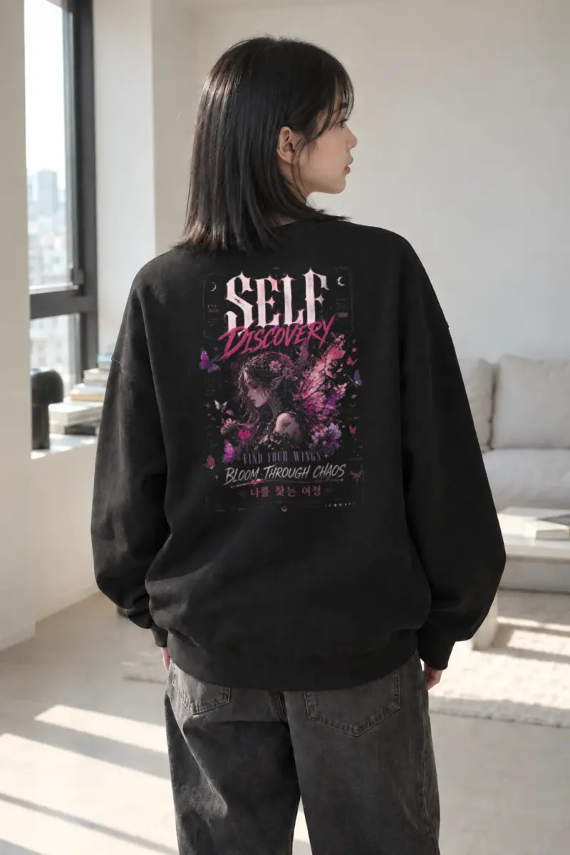 "Find Your Wings" Heavy Blend Unisex Crewneck Sweatshirt | Gildan 18000