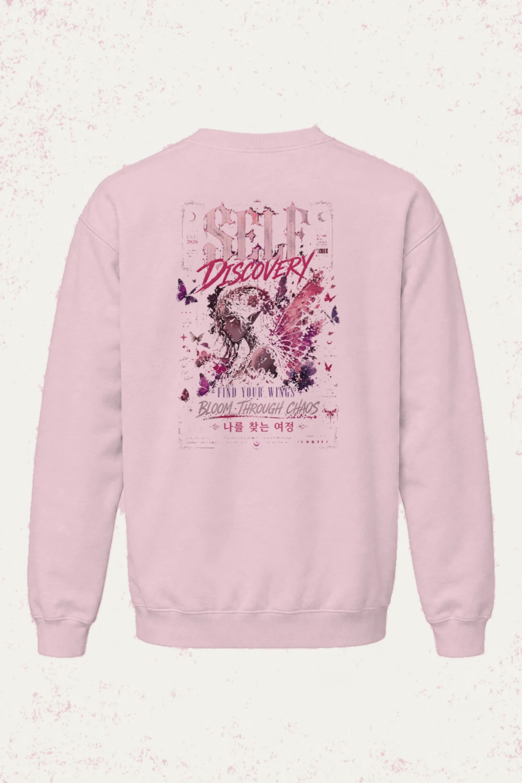 "Find Your Wings" Heavy Blend Unisex Crewneck Sweatshirt | Gildan 18000