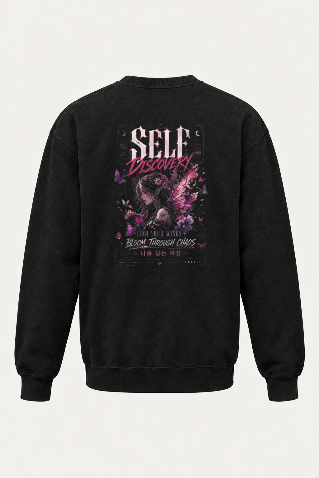 "Find Your Wings" Heavy Blend Unisex Crewneck Sweatshirt | Gildan 18000