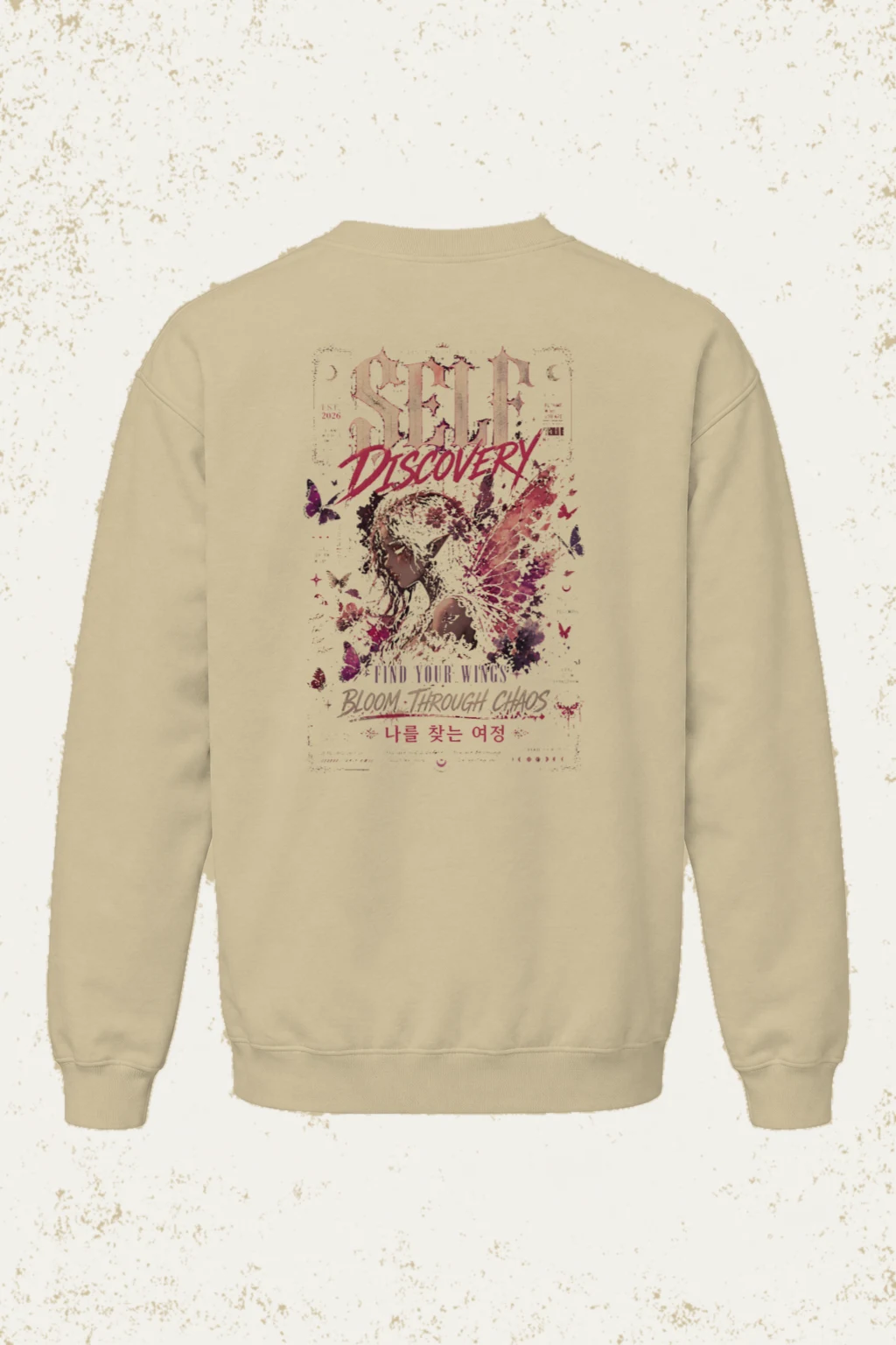 "Find Your Wings" Heavy Blend Unisex Crewneck Sweatshirt | Gildan 18000