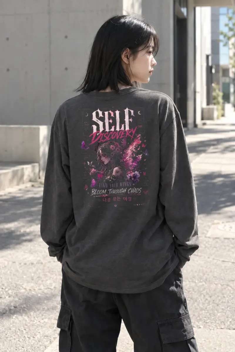 "Find Your Wings" Unisex Longsleeve T-shirt | Gildan 2400