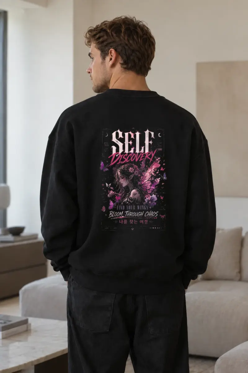 "Find Your Wings" Unisex Sponge Fleece Crewneck Sweatshirt | Bella + Canvas 3901