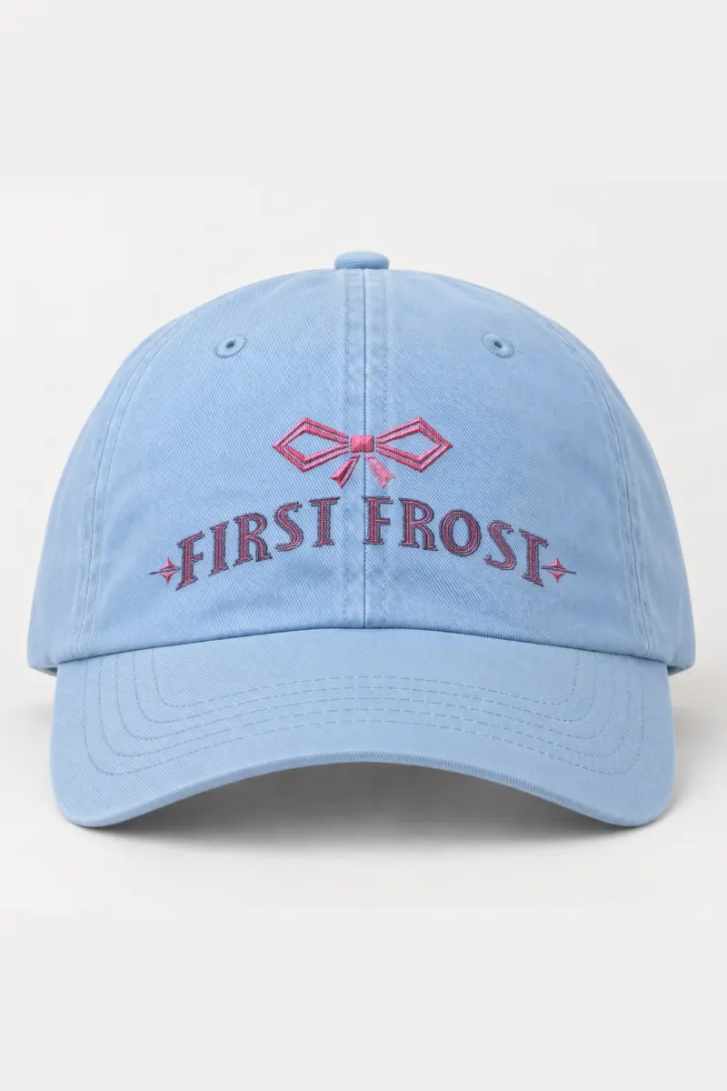 "First Frost" Classic Dad Hat · Embroidered