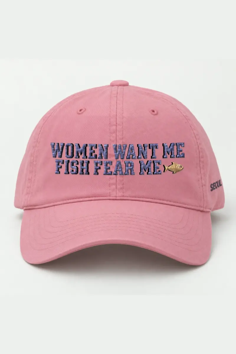 "Fish Fear Me" Classic Dad Hat · Embroidered
