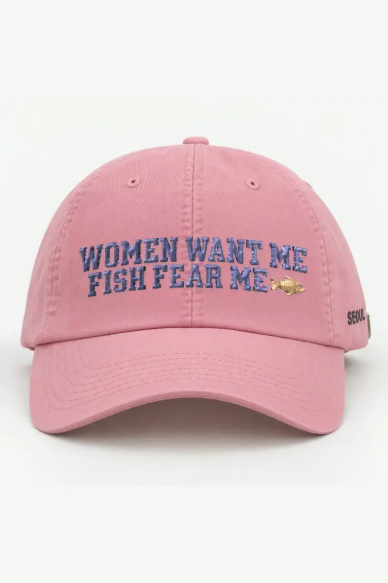"Fish Fear Me" Classic Dad Hat · Embroidered
