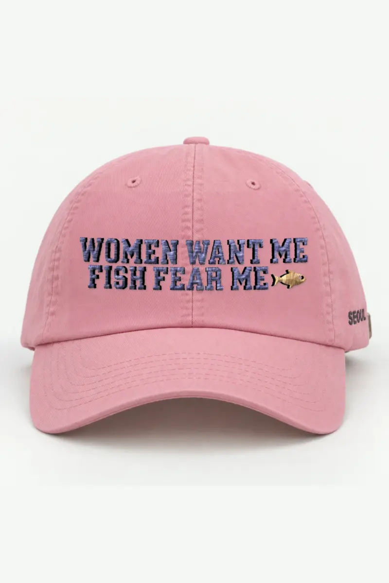 "Fish Fear Me" Classic Dad Hat · Embroidered