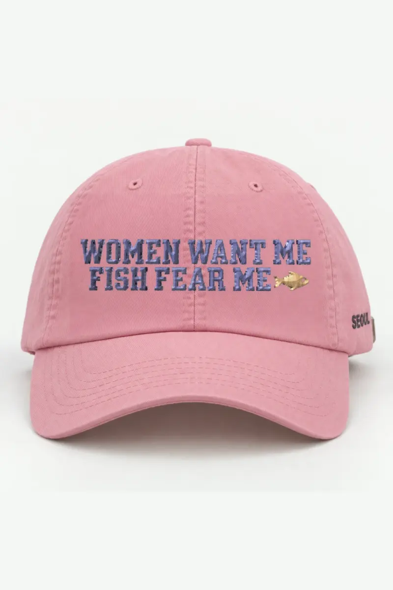 "Fish Fear Me" Classic Dad Hat · Embroidered