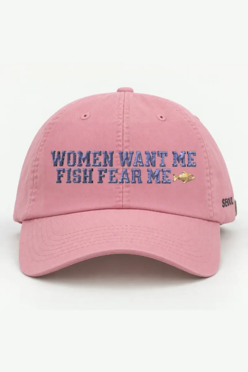"Fish Fear Me" Classic Dad Hat · Embroidered
