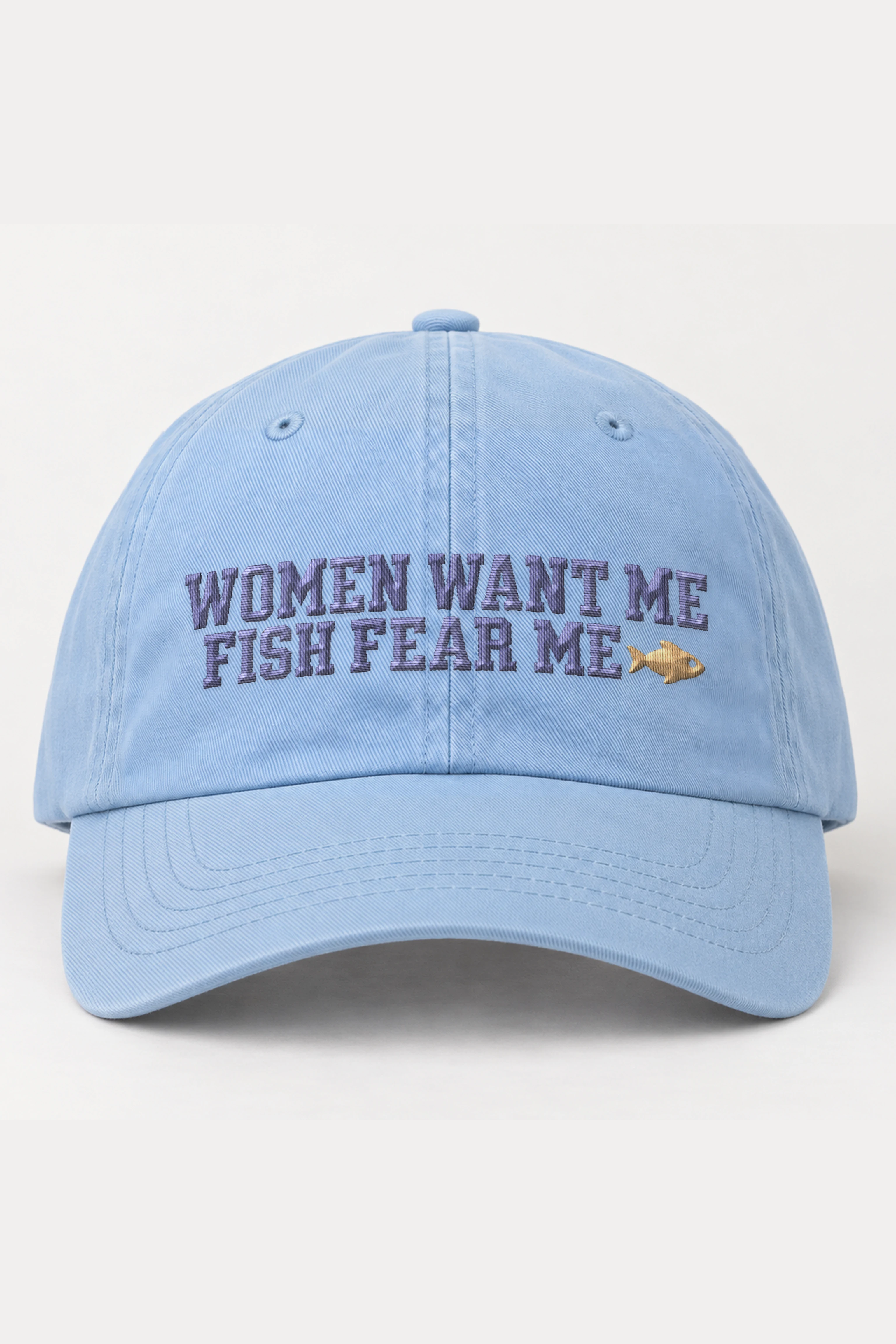 "Fish Fear Me" Classic Dad Hat · Embroidered