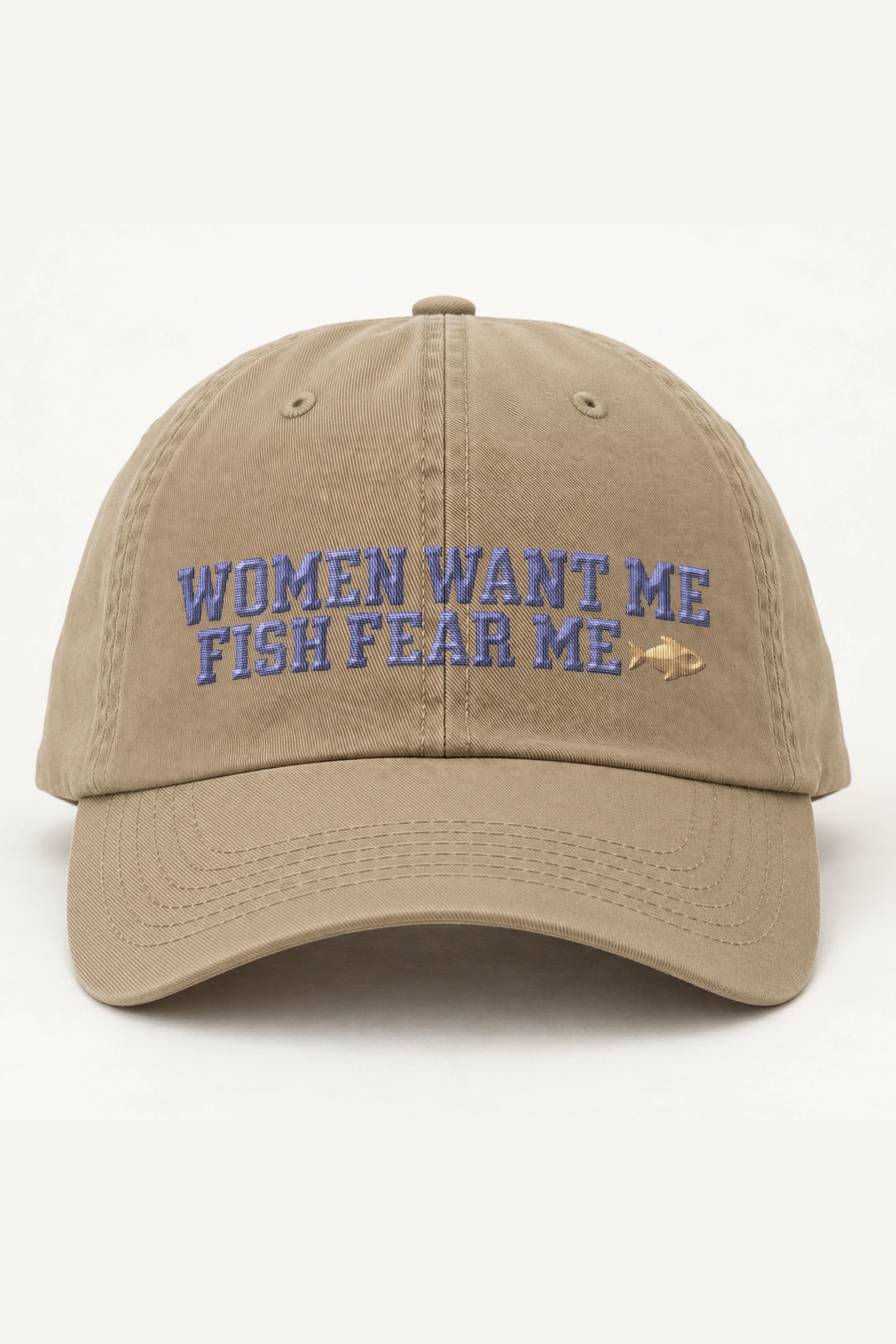 "Fish Fear Me" Classic Dad Hat · Embroidered