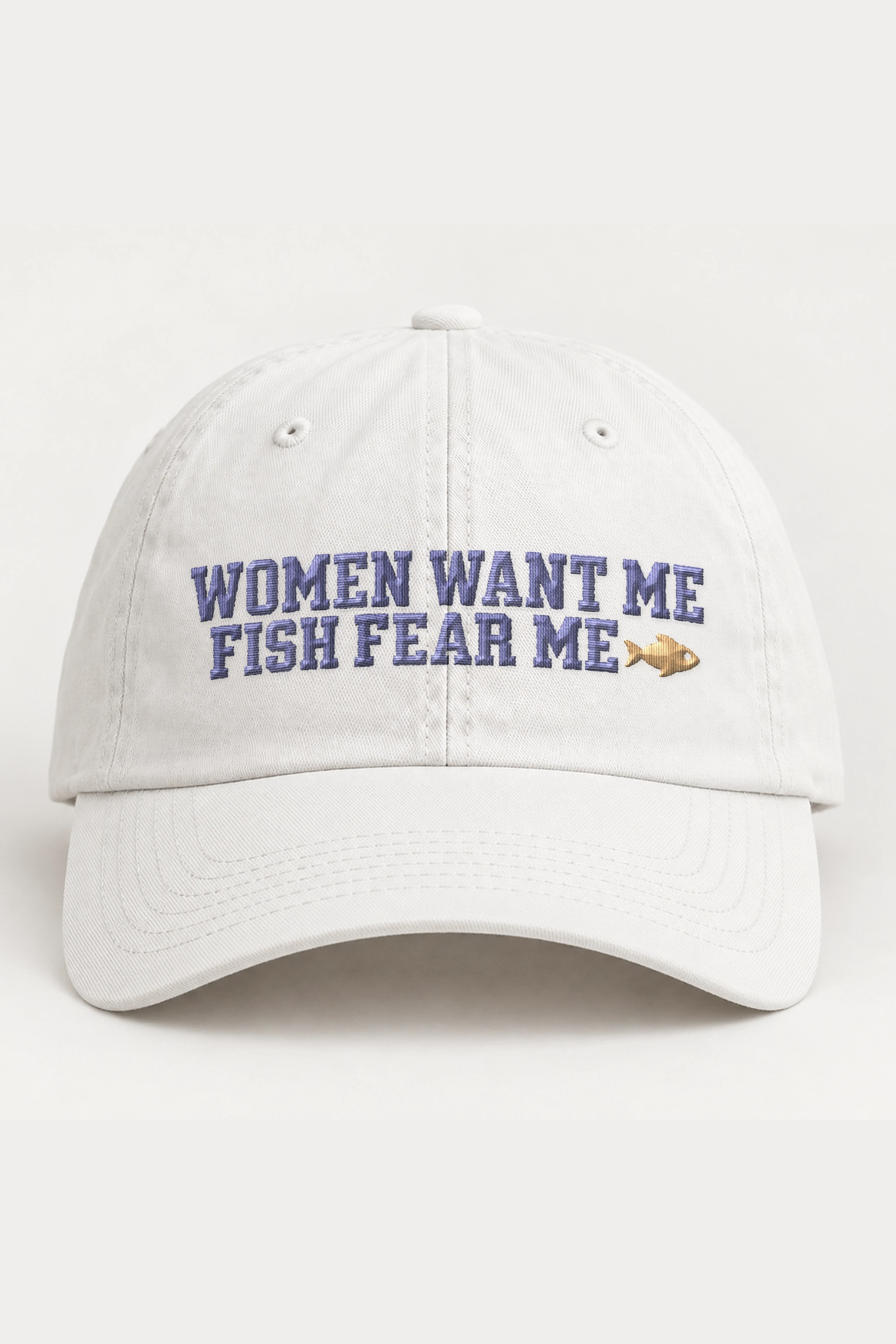 "Fish Fear Me" Classic Dad Hat · Embroidered