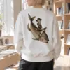 "Fish Rider" Heavy Blend Unisex Crewneck Sweatshirt | Gildan 18000