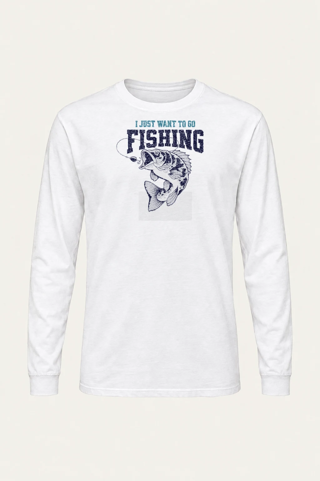 "Fishing State Of Mind" Unisex Longsleeve T-shirt | Gildan 2400