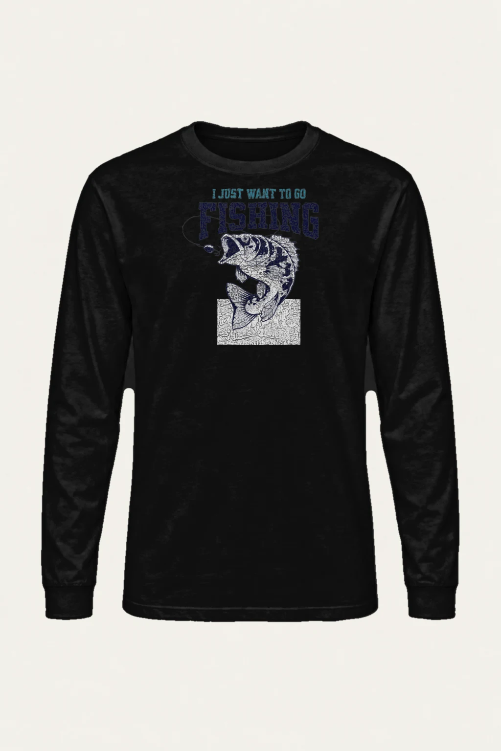 "Fishing State Of Mind" Unisex Longsleeve T-shirt | Gildan 2400