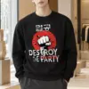 "Fist Through Red" Heavy Blend Unisex Crewneck Sweatshirt | Gildan 18000
