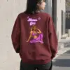 "Fitness Girl" Heavy Blend Unisex Crewneck Sweatshirt | Gildan 18000