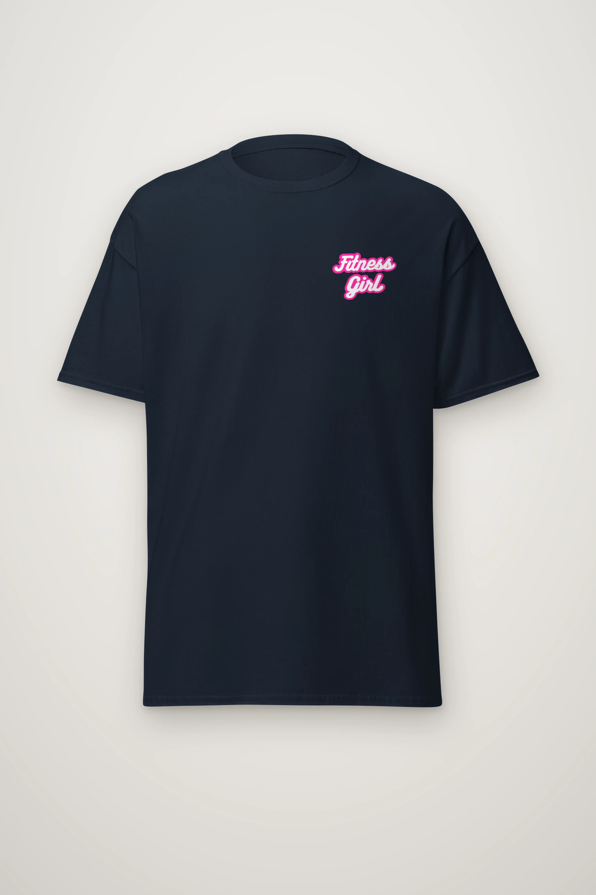 "Fitness Girl" Heavyweight Unisex Crewneck T-shirt