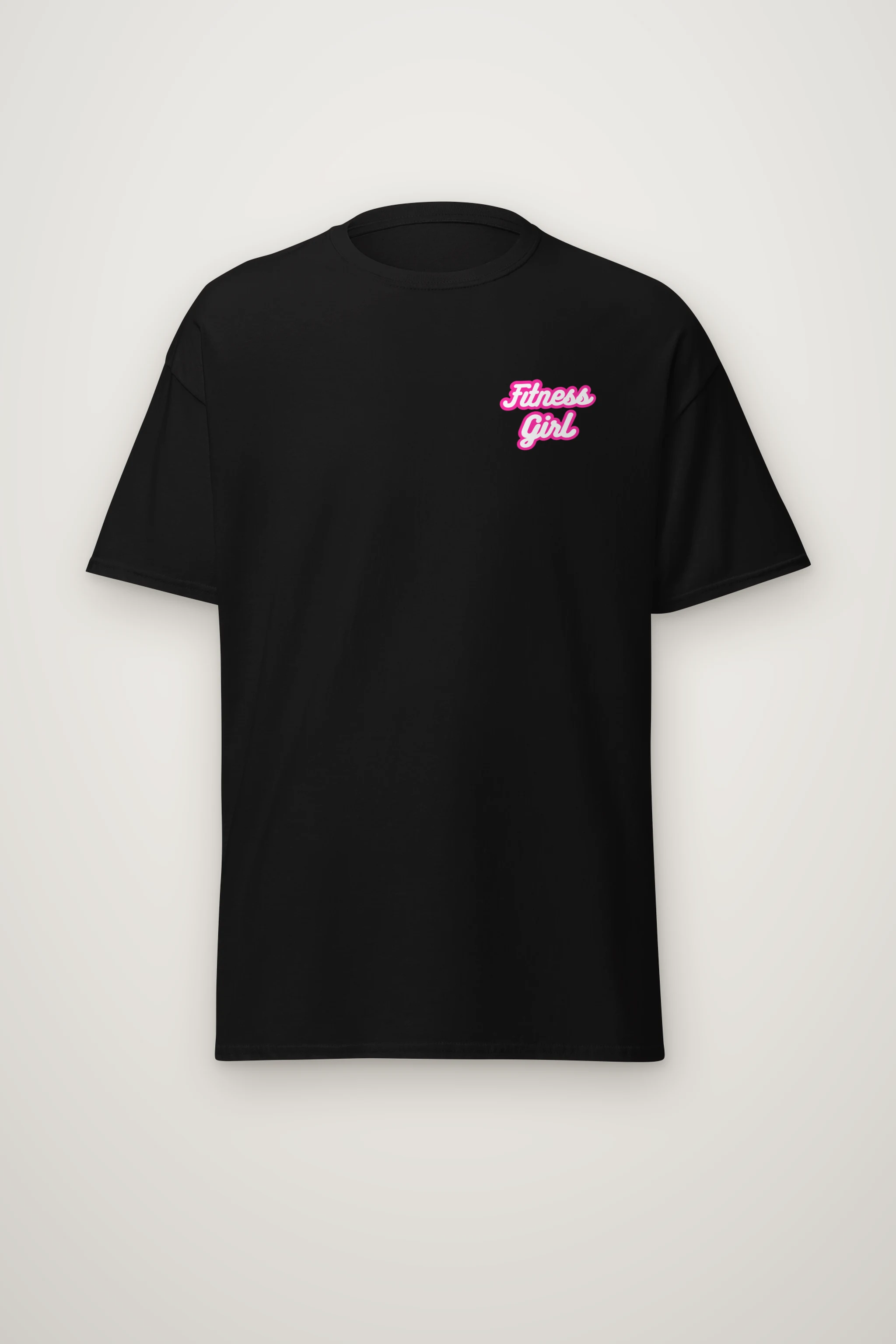 "Fitness Girl" Heavyweight Unisex Crewneck T-shirt