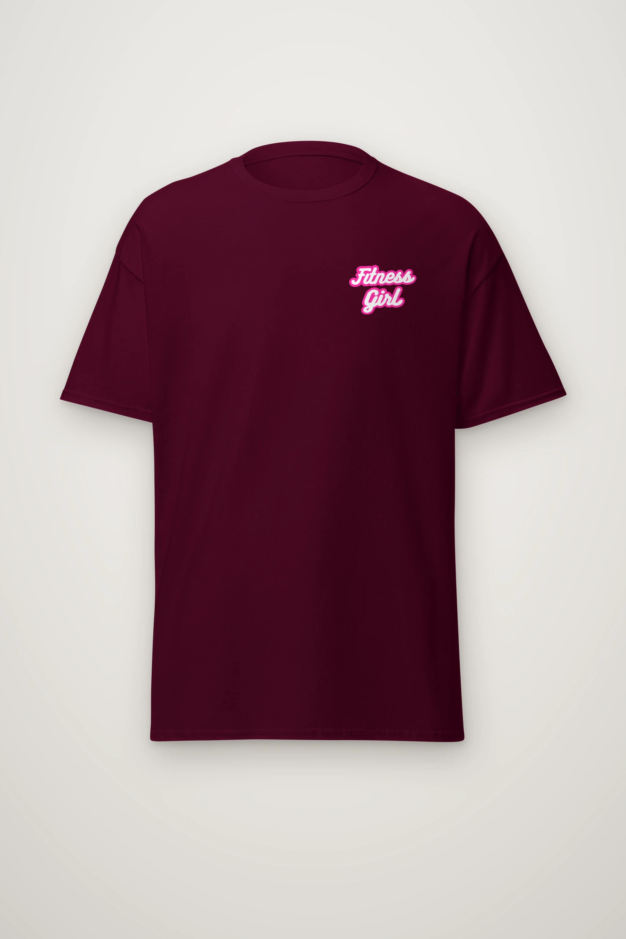 "Fitness Girl" Heavyweight Unisex Crewneck T-shirt